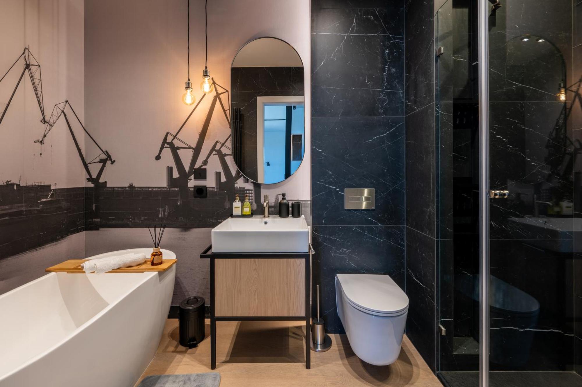 Apartment Brabank Riverside Stara Stocznia Premium Sauna & Gym グダニスク エクステリア 写真