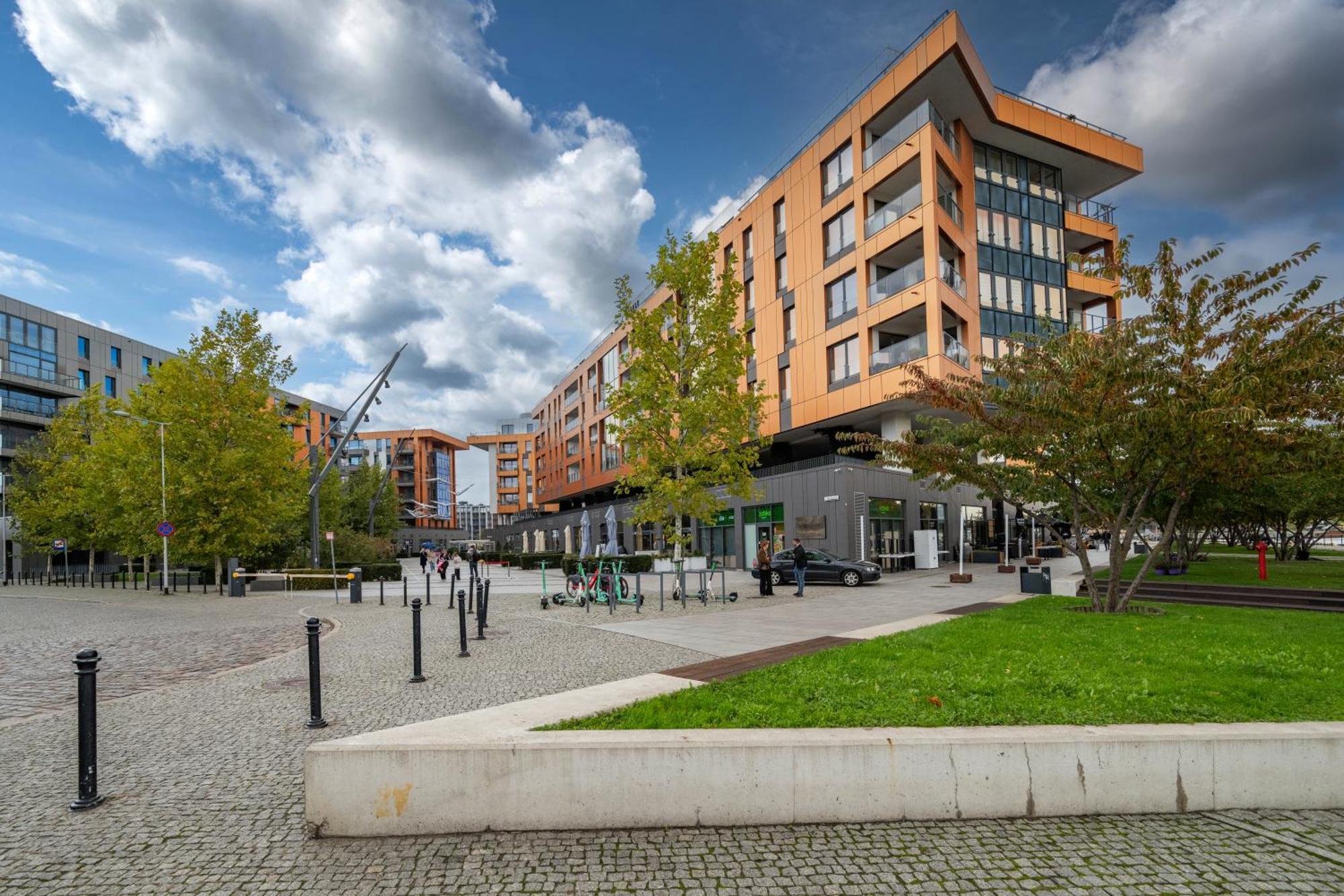 Apartment Brabank Riverside Stara Stocznia Premium Sauna & Gym グダニスク エクステリア 写真