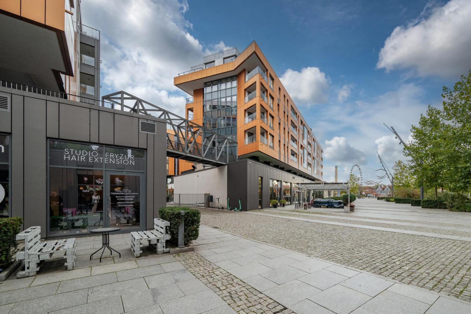 Apartment Brabank Riverside Stara Stocznia Premium Sauna & Gym グダニスク エクステリア 写真